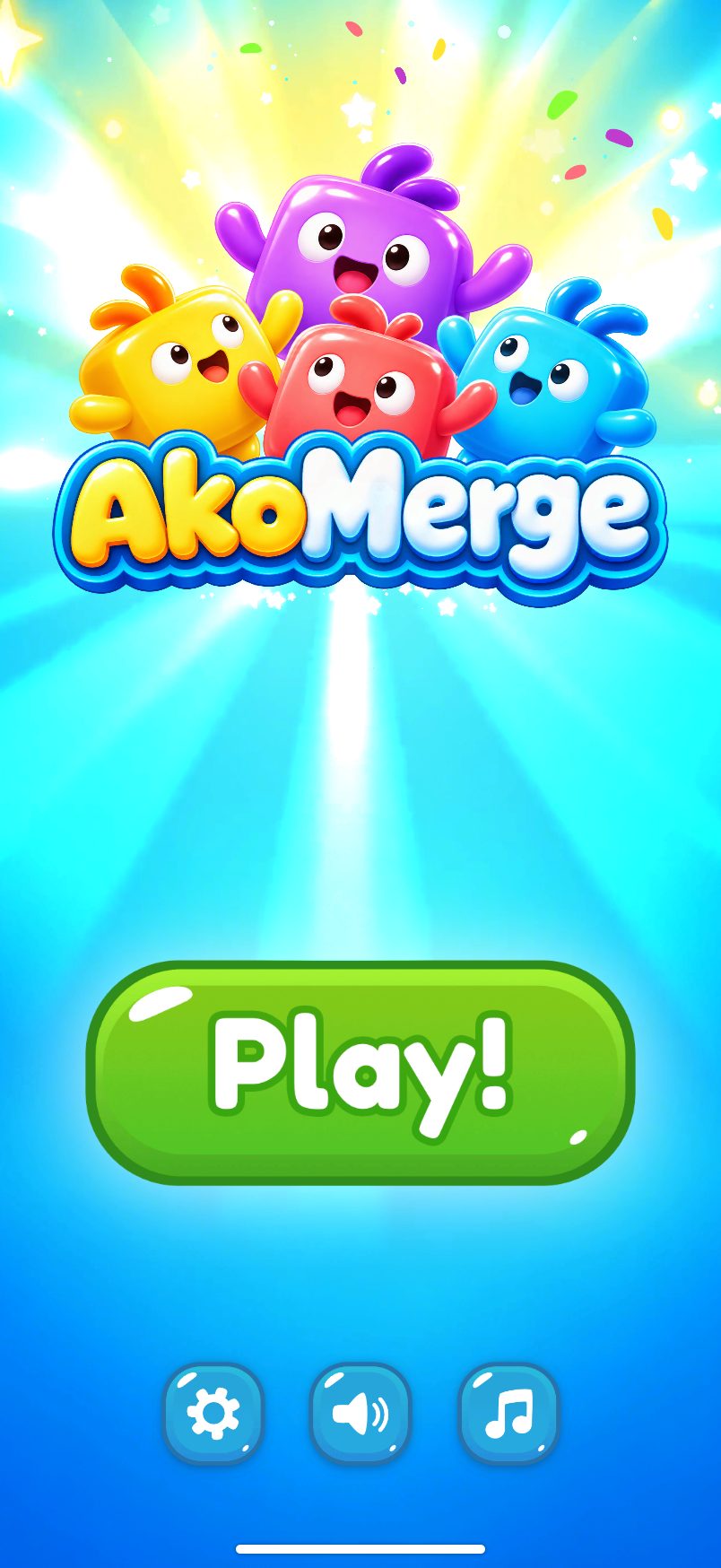 AkoMerge title screen